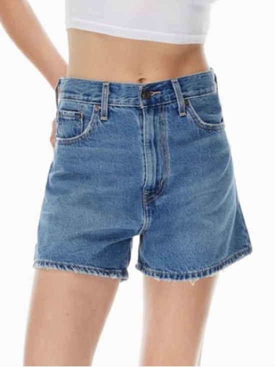 Levi's Pants - Anthropologie Levi's High Loose Shorts size 32 NWT